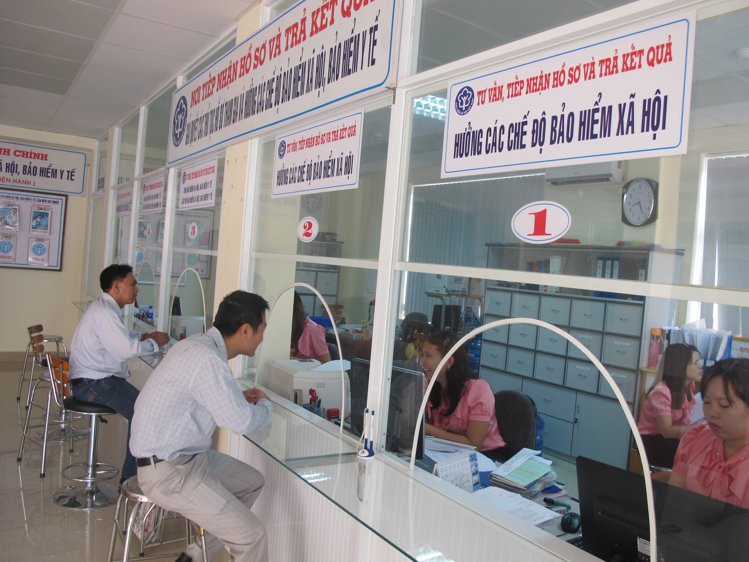 đóng bhxh tự nguyện trực tiếp