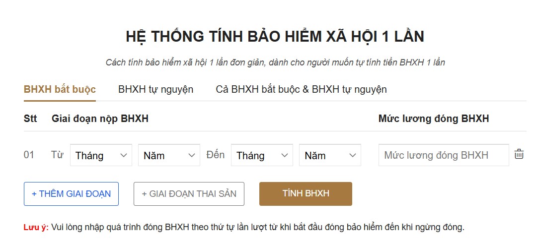 Cách tính bảo hiểm xã hội 1 lần mới nhất 2026 dễ hiểu cho người lao động 2 cách tính bảo hiểm xã hội 1 lần online