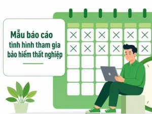 Hướng dẫn báo cáo tình hình tham gia BHTN mới nhất