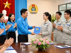 Kết nạp đoàn viên công đoàn: Điều kiện, hồ sơ và quy trình mới nhất