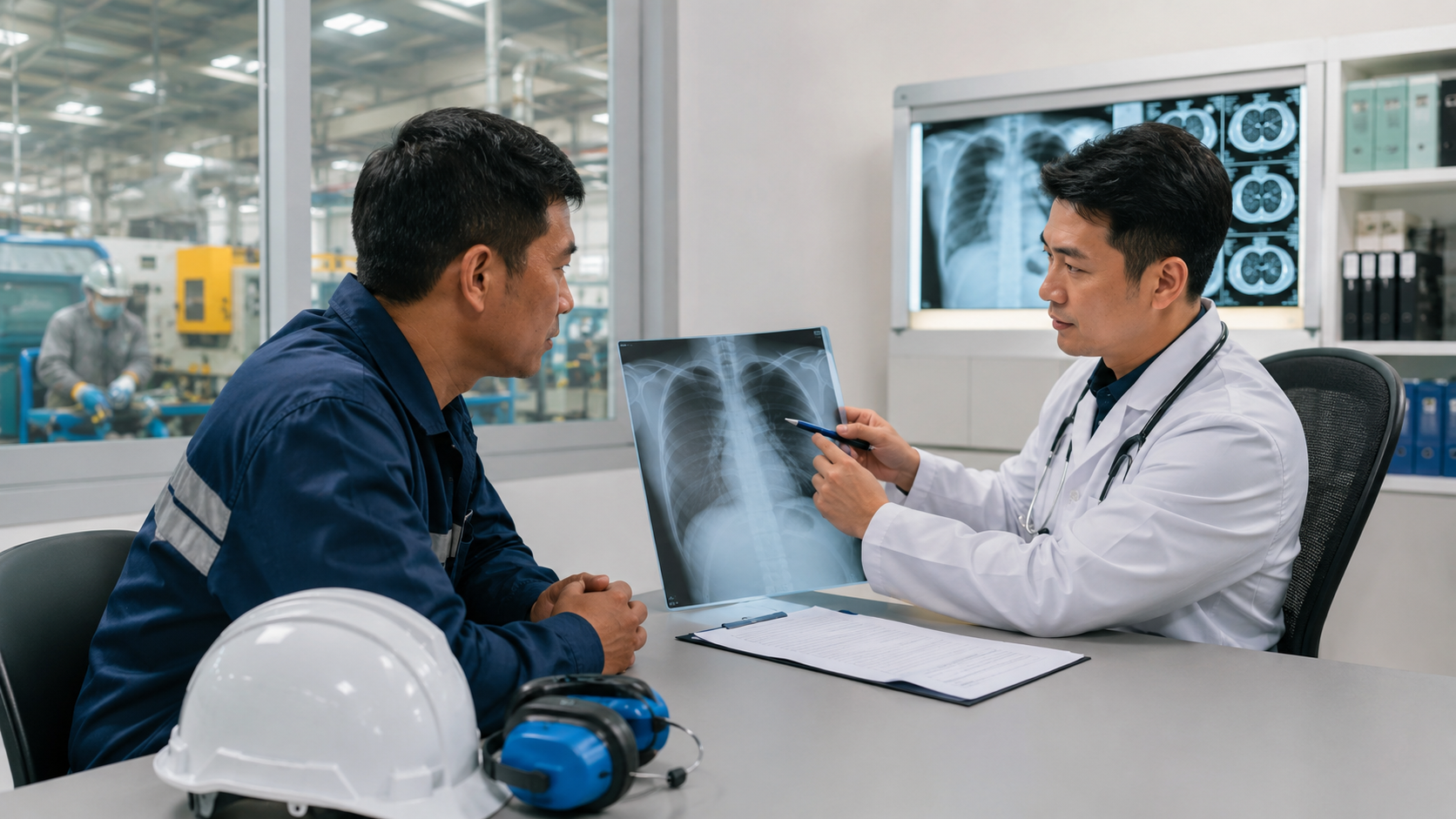 Khám phát hiện bệnh nghề nghiệp giúp xác định mối liên hệ giữa tình trạng sức khỏe và quá trình tiếp xúc nghề nghiệp.
